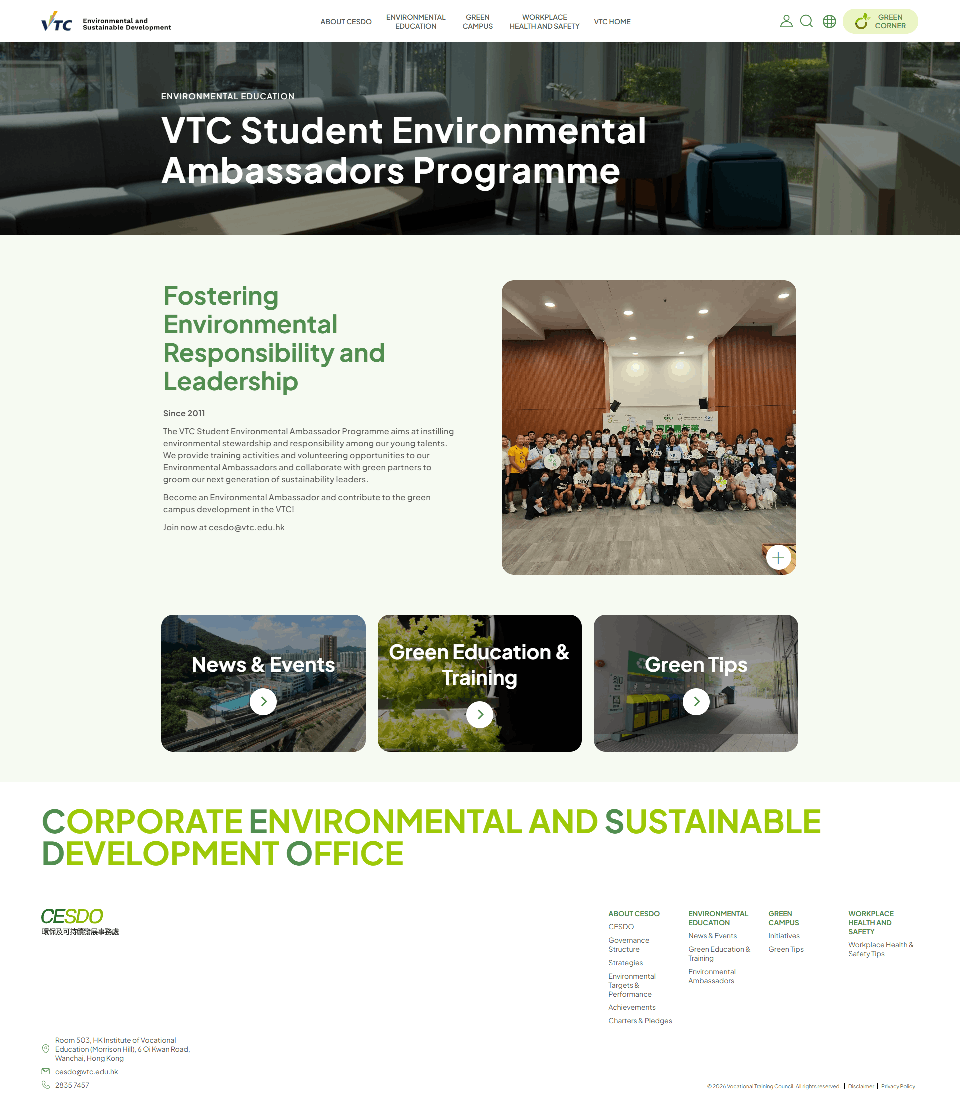 Ambassadors Programme