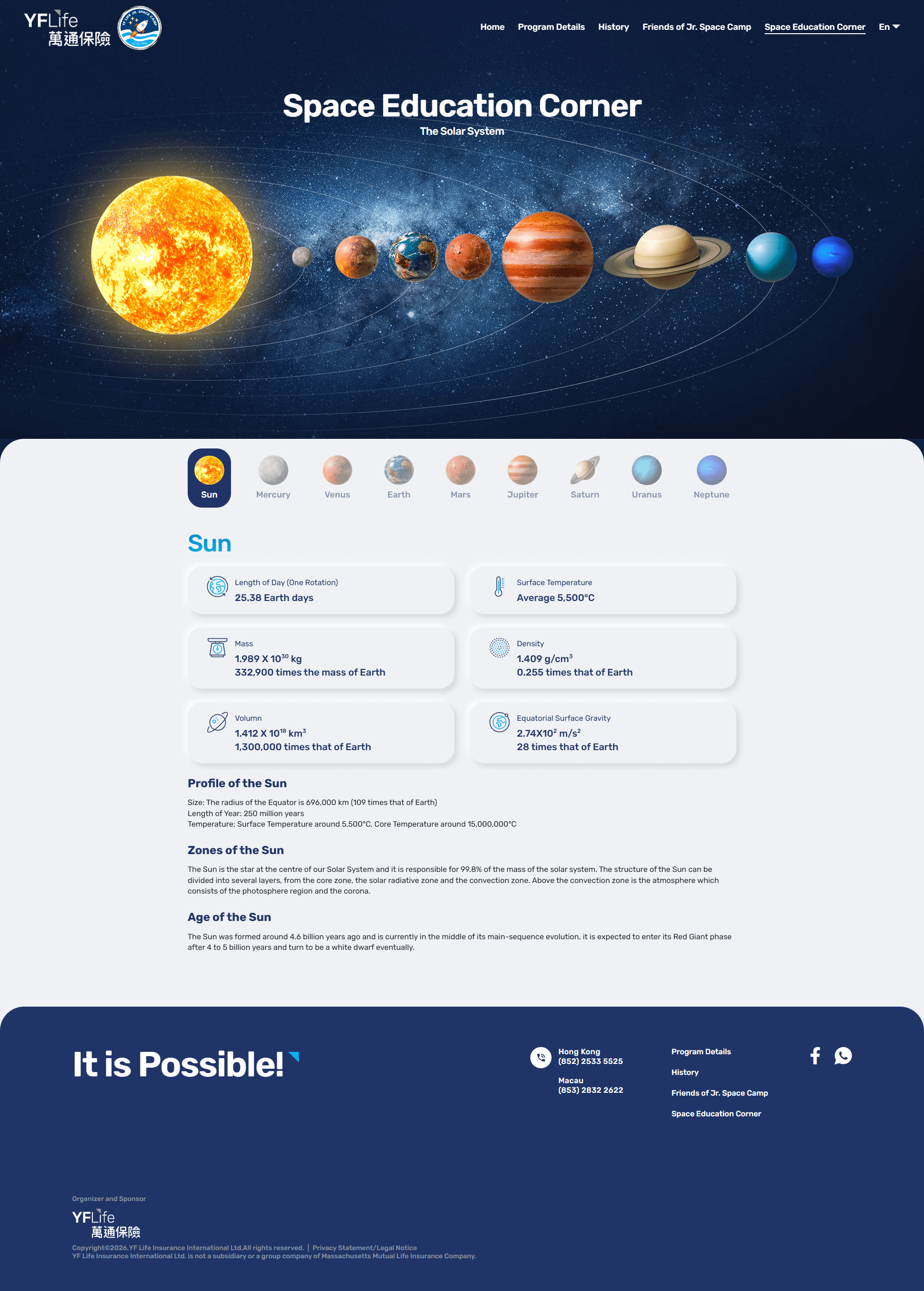 Space Education Corner