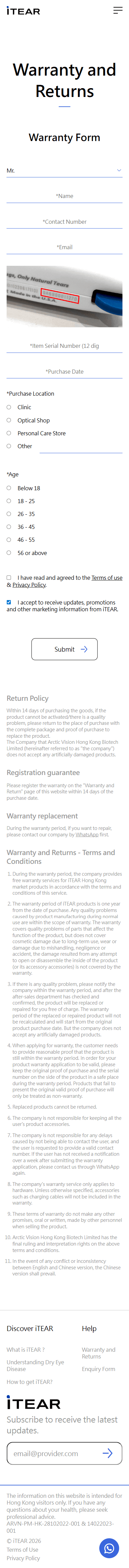 Warranty